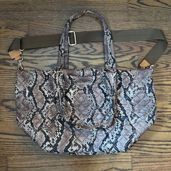 MZ Wallace Metro Tote Snake Print - Picture 1 of 10